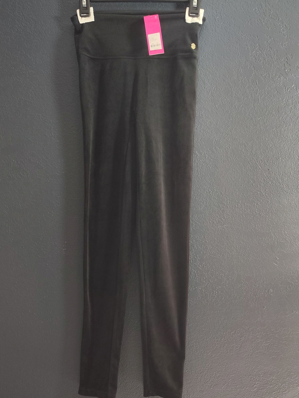 NWT Myria Velour Leggings Black Size XS